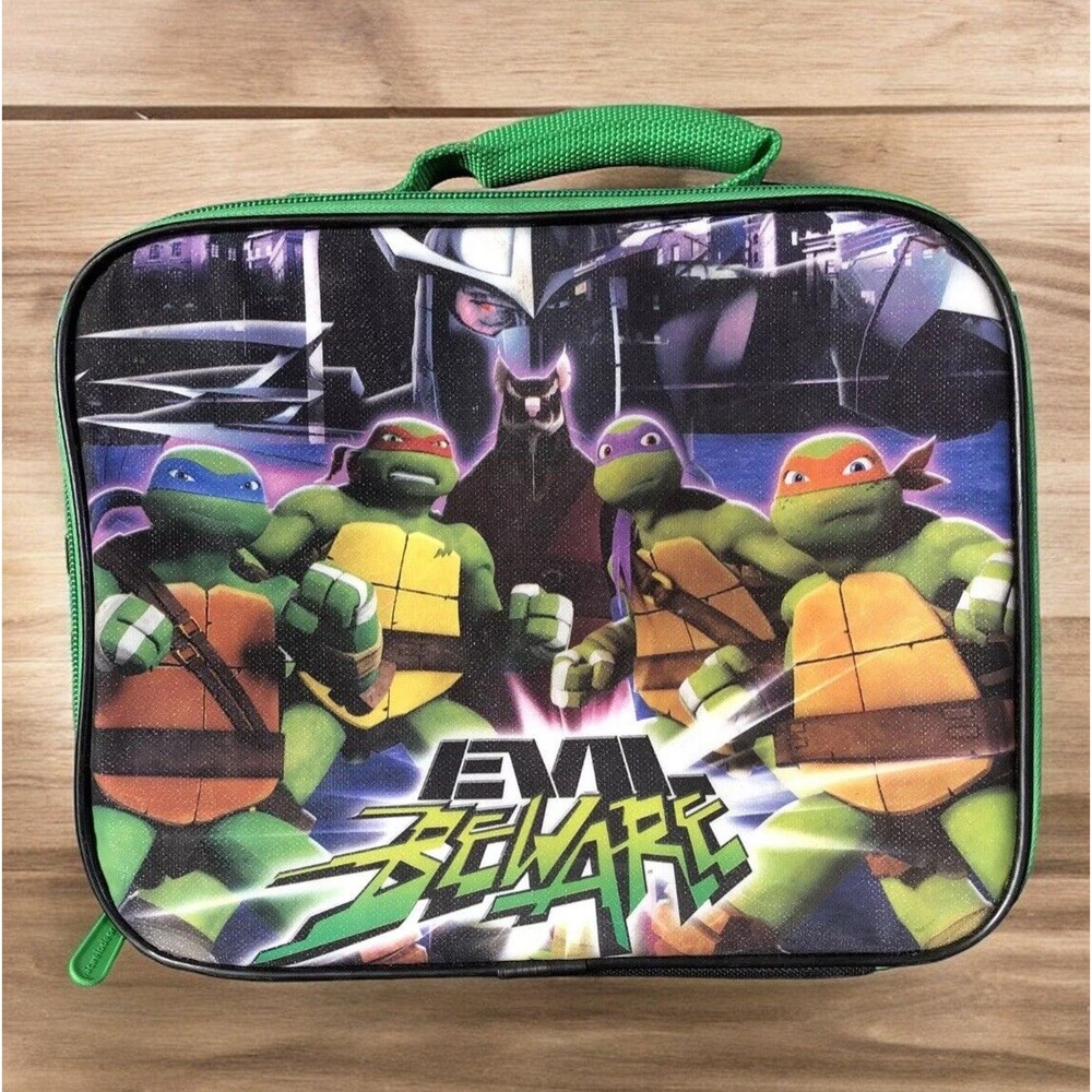 Nickelodeon‎ Teenage Mutant Ninja Turtles Lunch Box "Evil Beware" Lunch Bag